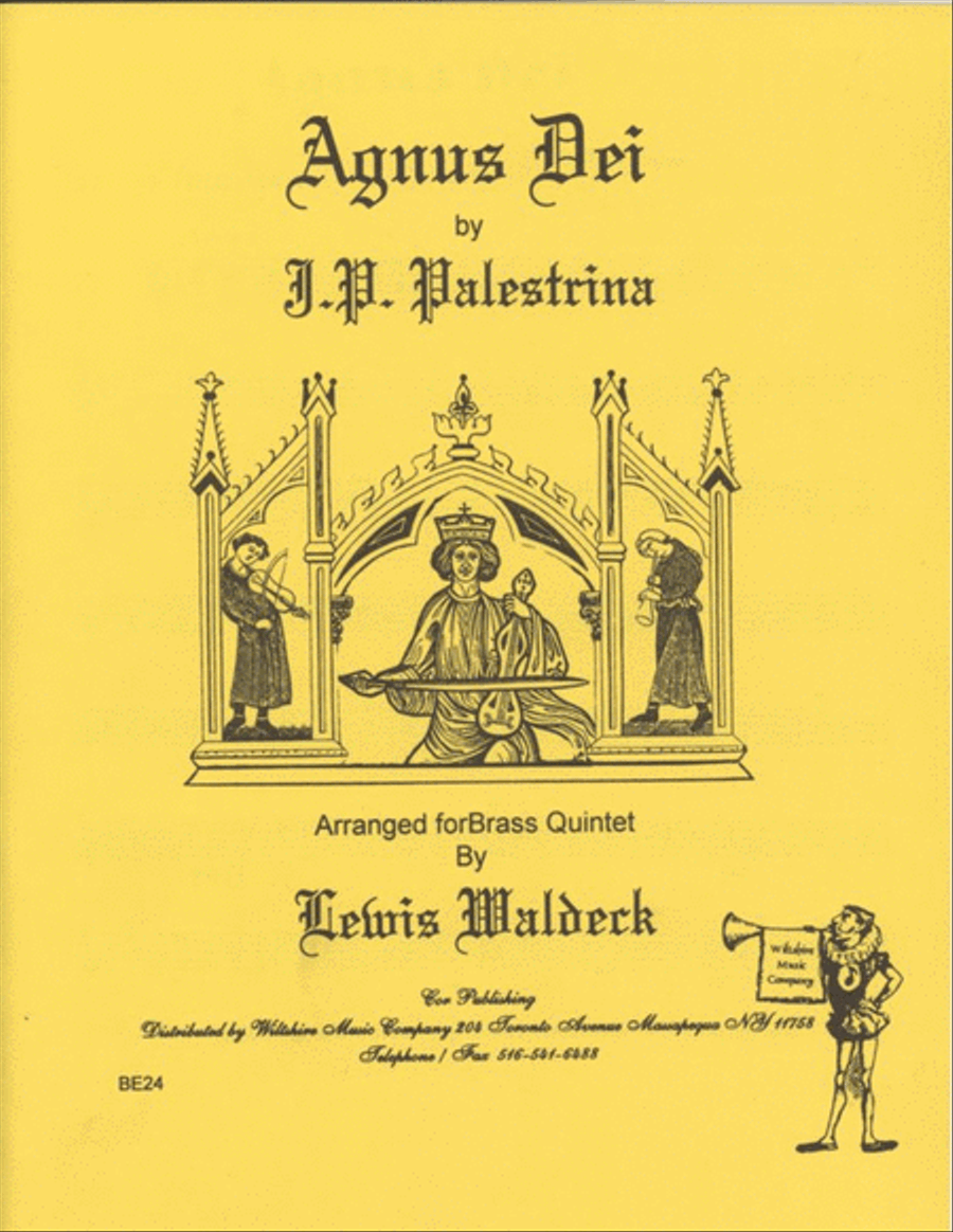 Agnus Dei (Lewis Waldeck) Brass Quintet scores gallery preview page 1