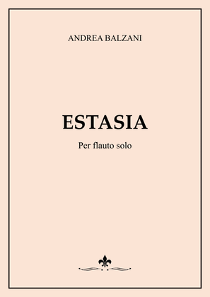Book cover for 🎼 Estasia [FLUTE SCORE] (foglio album)