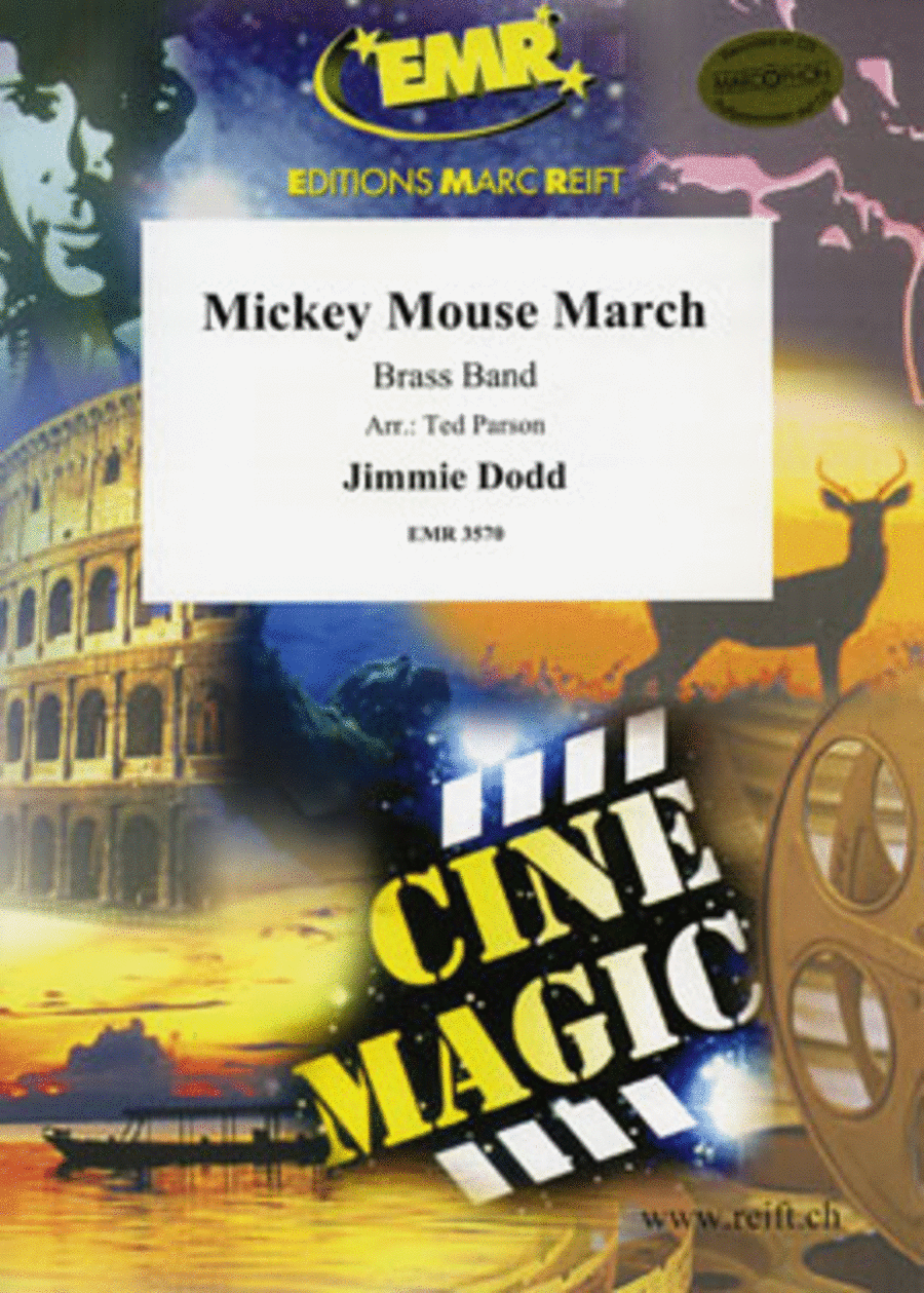 Mickey Mouse March Mickey Mouse March Brass Band scores gallery preview page 1