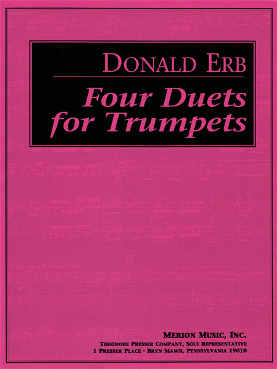 Four Duets Four Duets Chamber Music scores gallery preview page 1