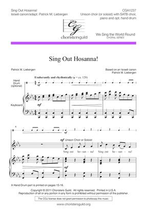 Sing Out Hosanna!