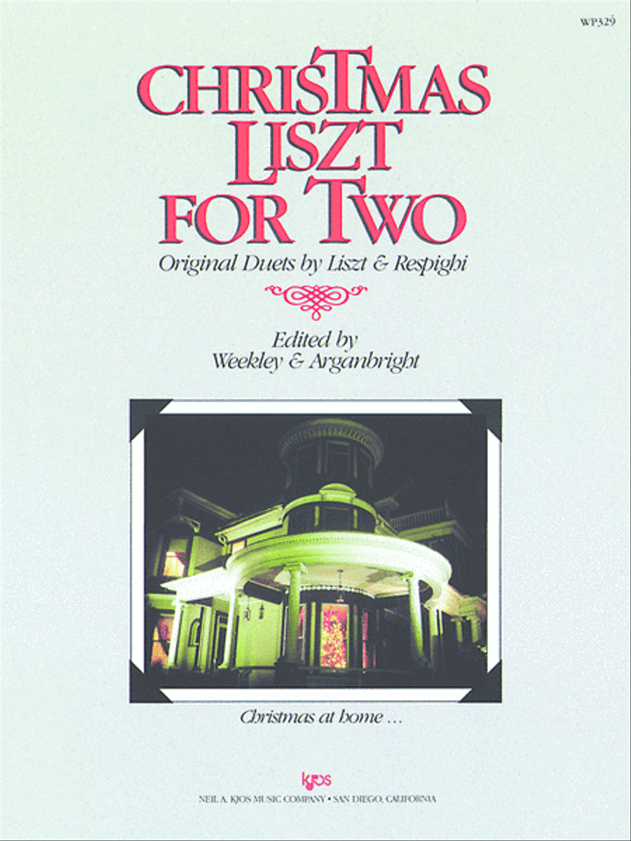 Christmas Liszt For Two Christmas Liszt For Two 1 Piano, 4-Hands scores gallery preview page 1