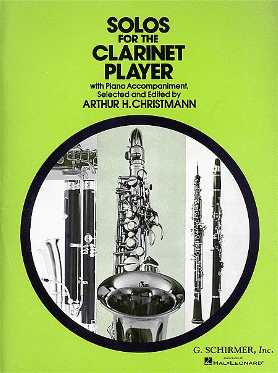 Solos for the Clarinet Player Clarinet Solo scores gallery preview page 1