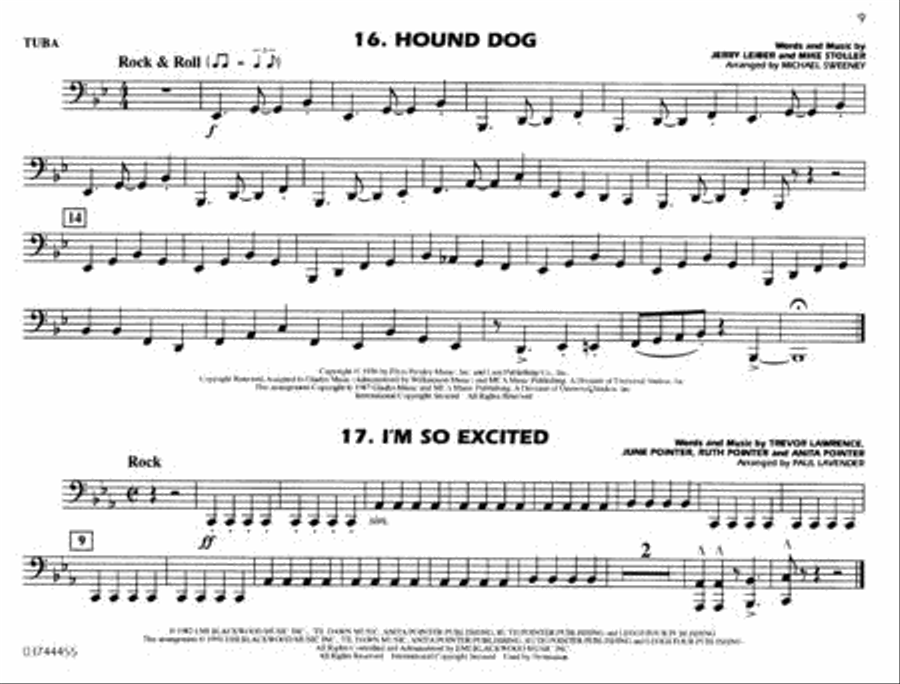 Jock Jams Super Book – Tuba Marching Band scores gallery preview page 2