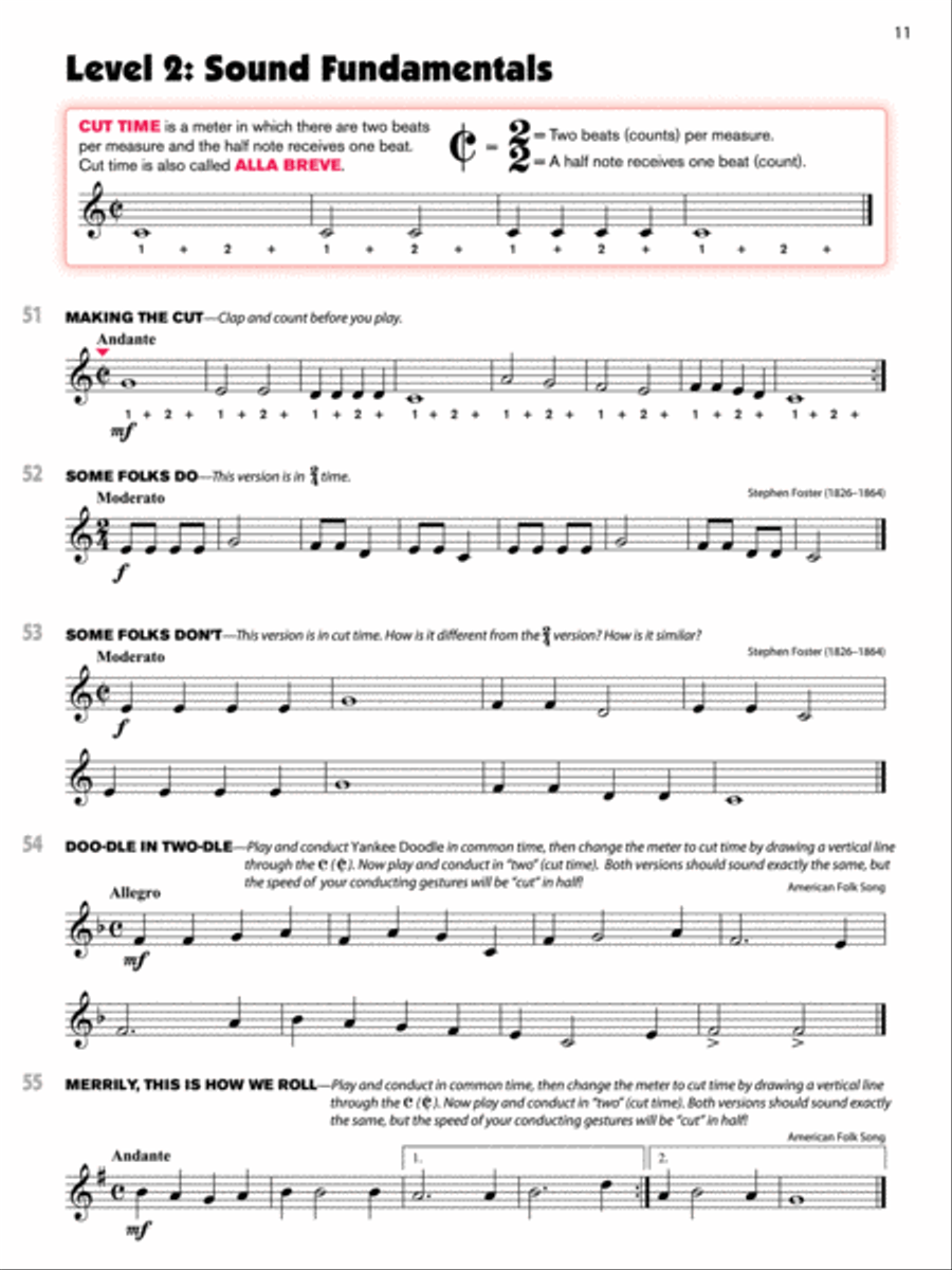 Sound Innovations for Concert Band Concert Band Methods scores gallery preview page 3