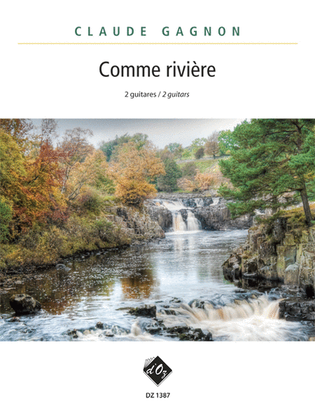 Book cover for Comme rivière