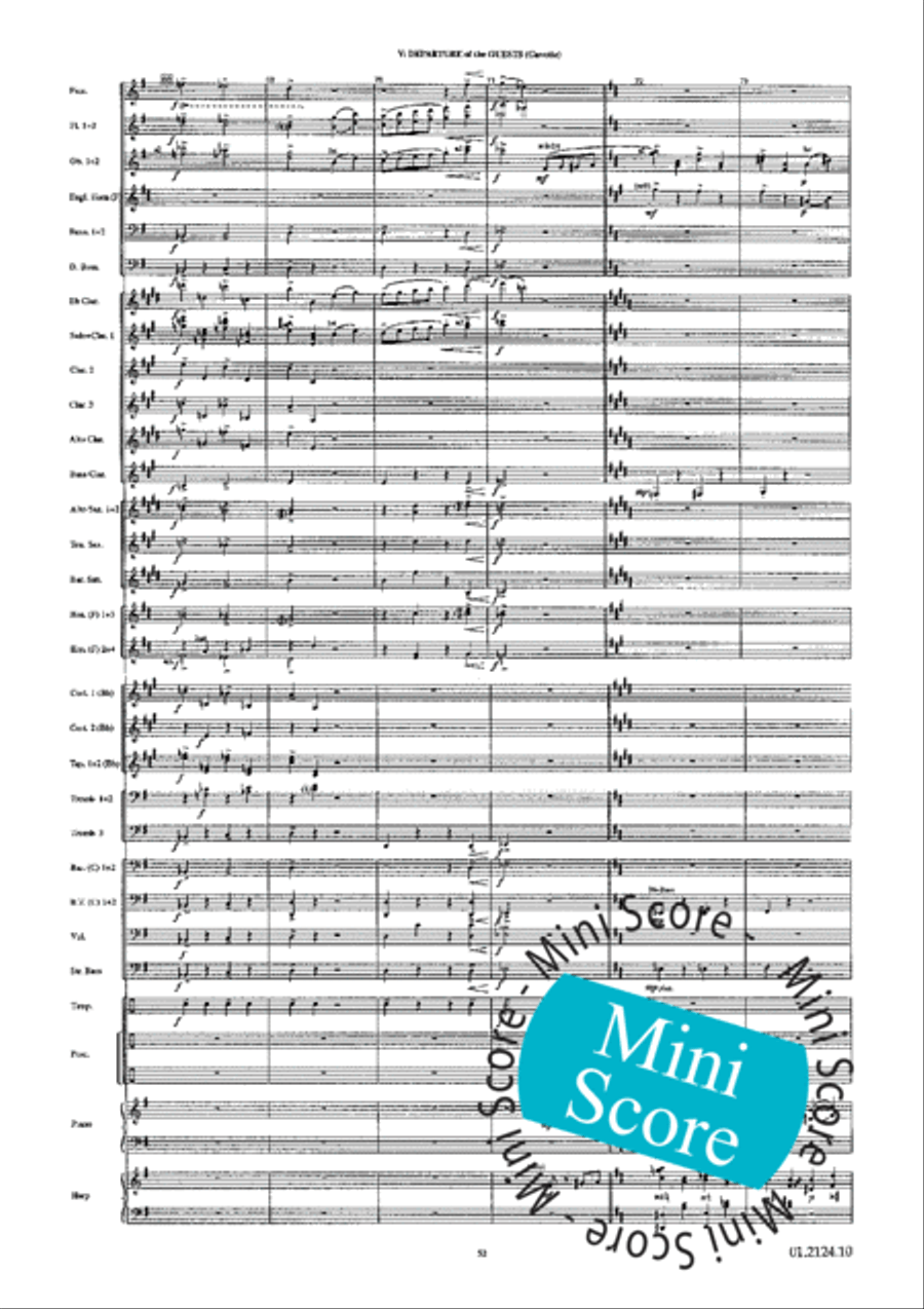 Romeo and Juliet Romeo and Juliet Concert Band scores gallery preview page 56