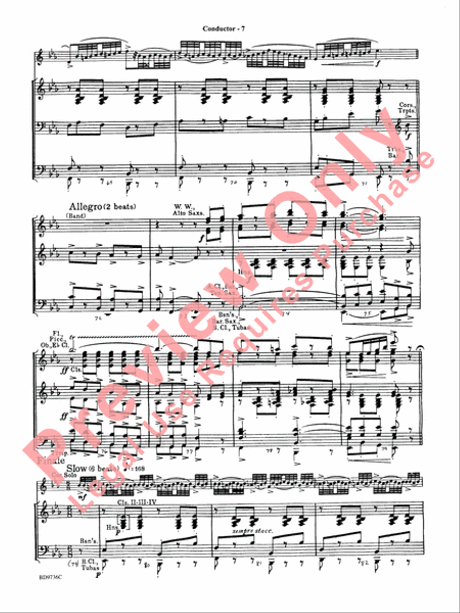 Carnival of Venice Carnival of Venice Concert Band scores gallery preview page 10