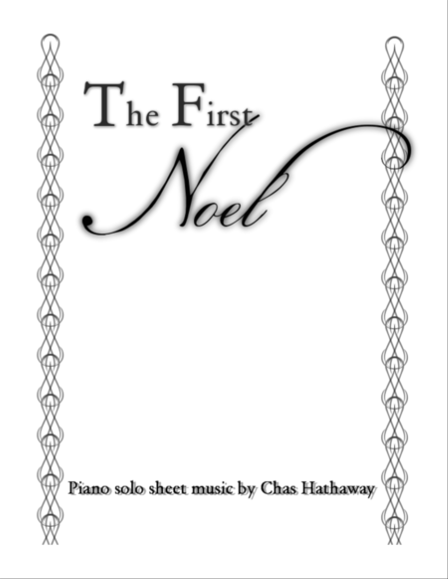 The First Noel The First Noel Piano Solo scores gallery preview page 1