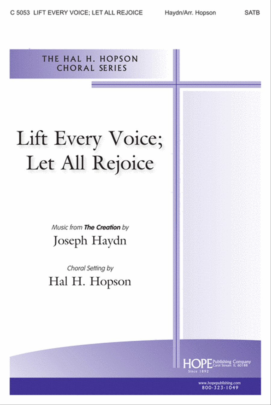 Book cover for Lift Every Voice; Let All Rejoice