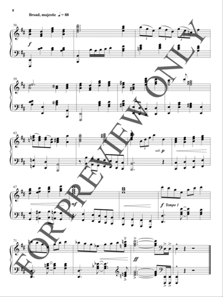 Spirit Lead Me - Piano Folio Piano Solo scores gallery preview page 9