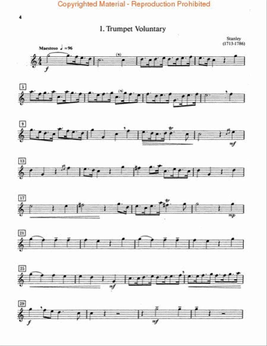 The Canadian Brass Book of Advanced Quintets Brass Quintet scores gallery preview page 2
