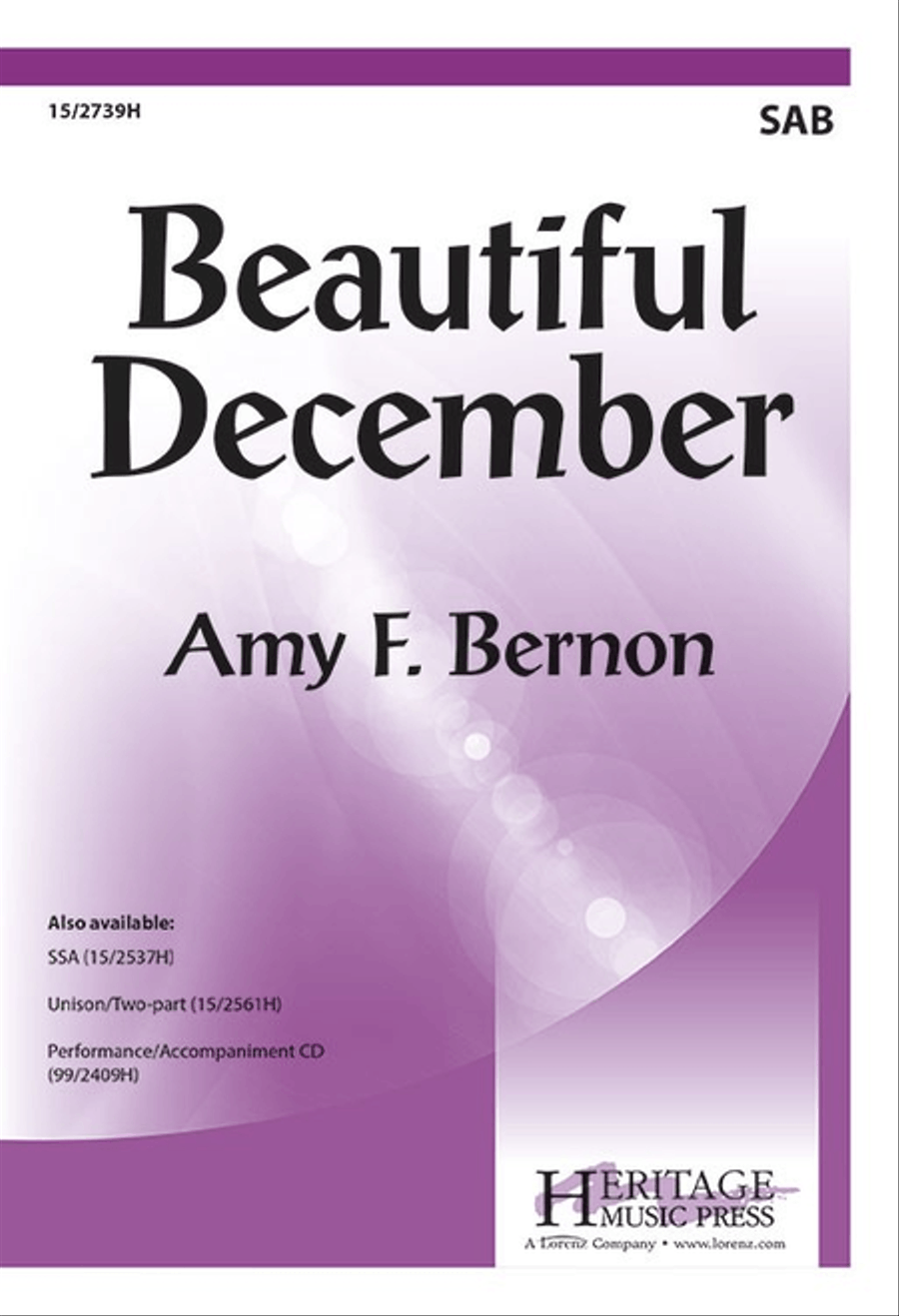 Beautiful December 3-Part scores gallery preview page 1