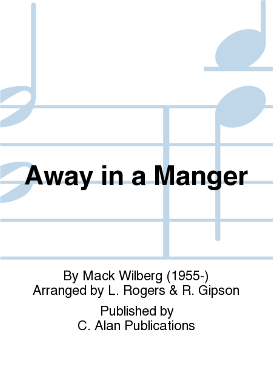 Away in a Manger Percussion Ensemble scores gallery preview page 1