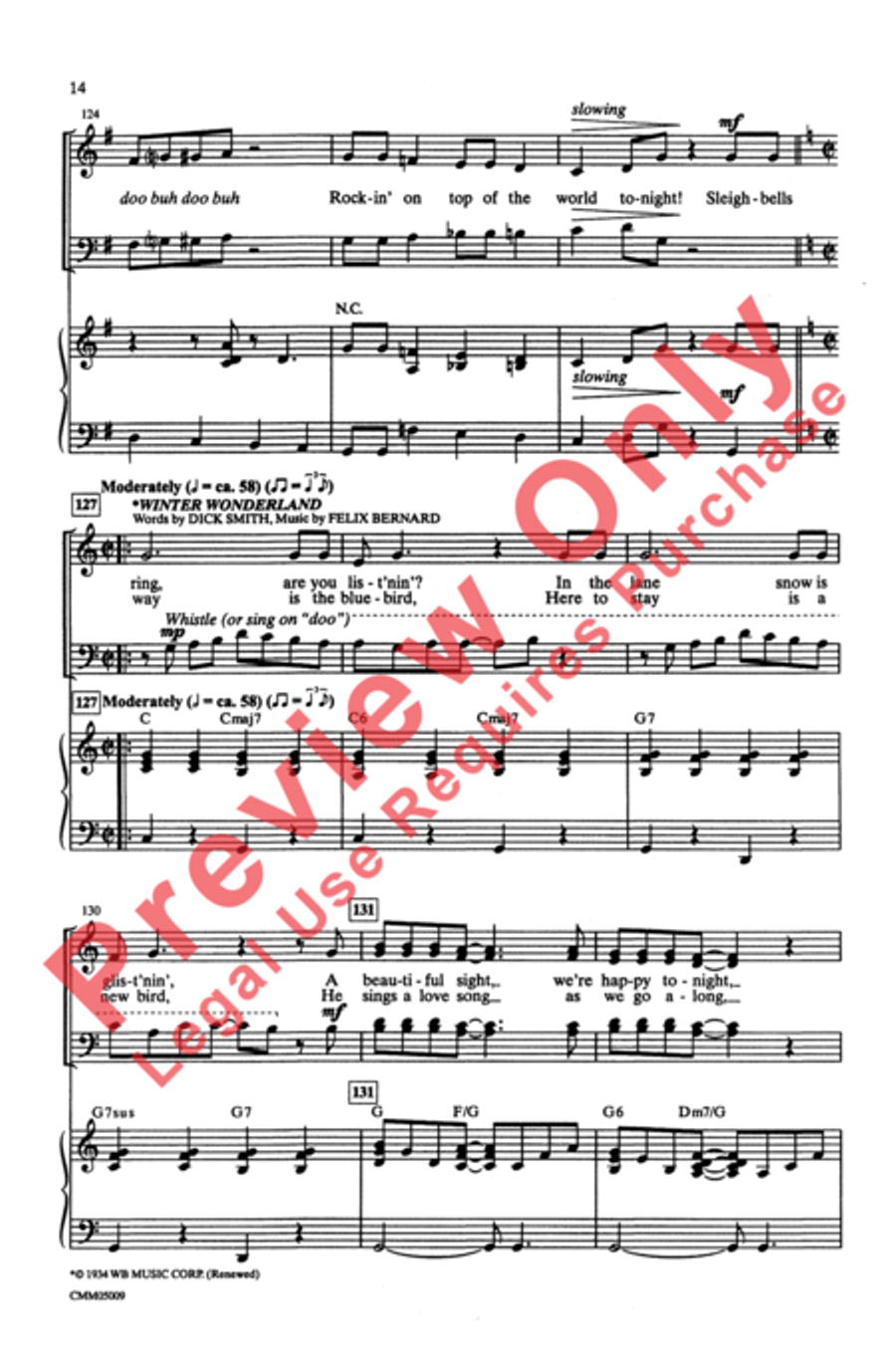 The Polar Express: A Choral Medley 4-Part scores gallery preview page 15