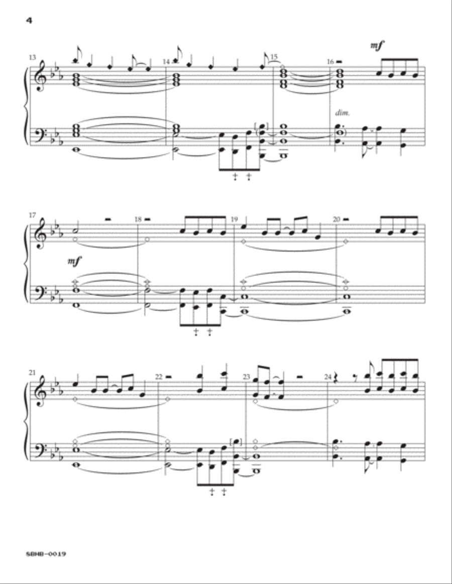 Blinding Lights Handbell Choir scores gallery preview page 4