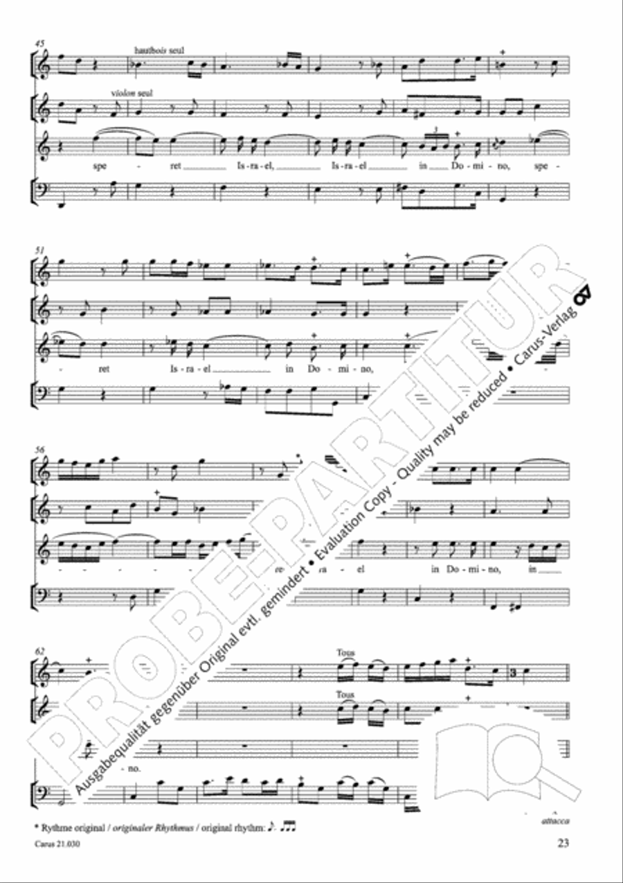 De profundis Men's Choir scores gallery preview page 24