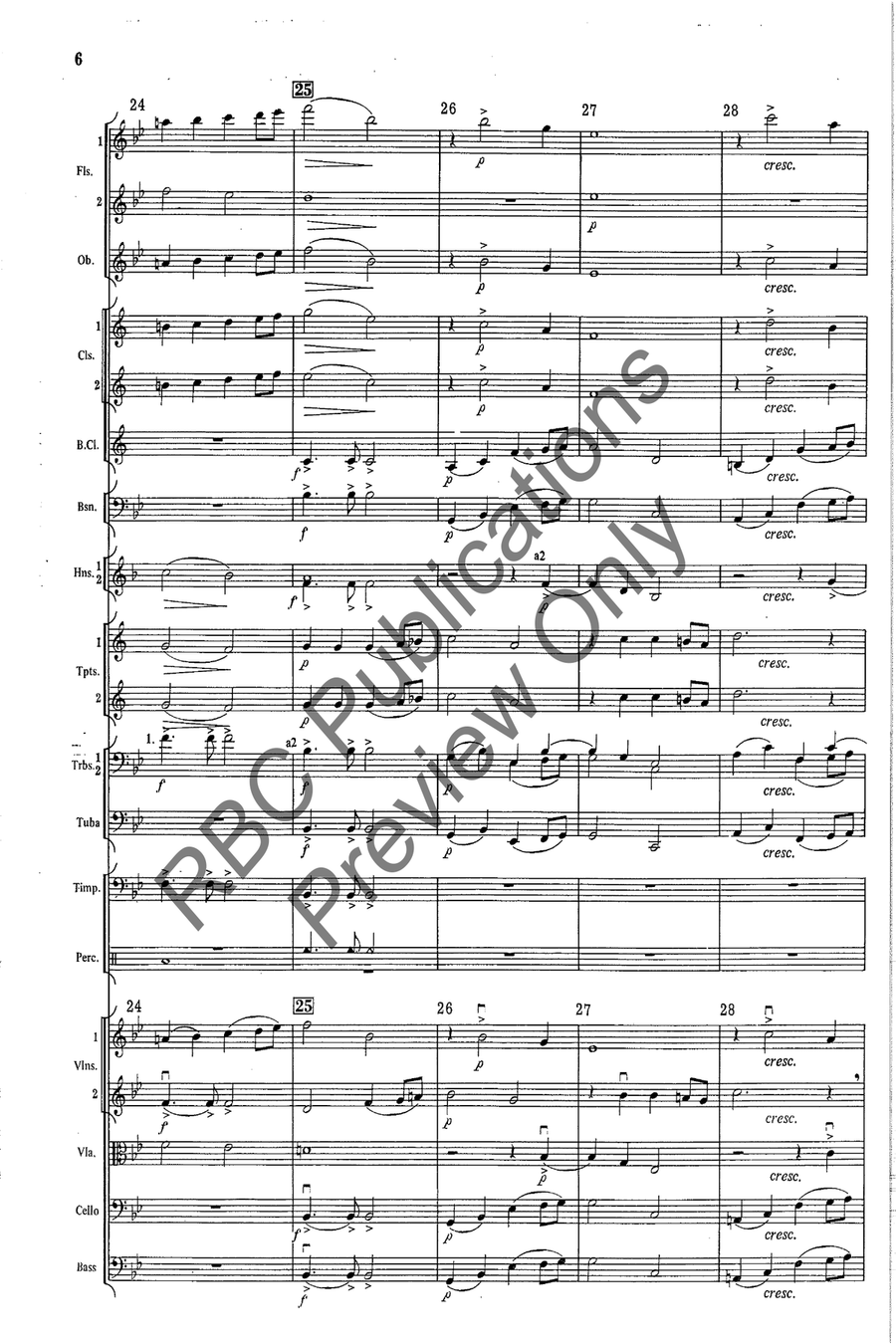 Gloria And Alleluia Gloria And Alleluia Full Orchestra scores gallery preview page 7