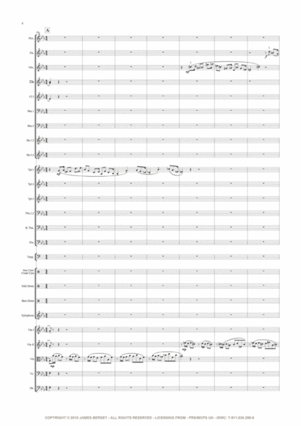 Symphony No.1 (full score & set of orchestral parts)