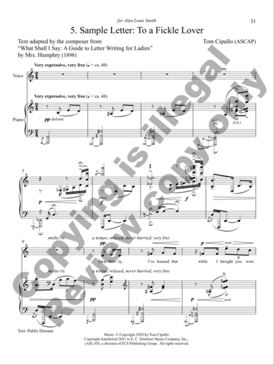 Songs for Soprano, Volume 3 Soprano Voice scores gallery preview page 18