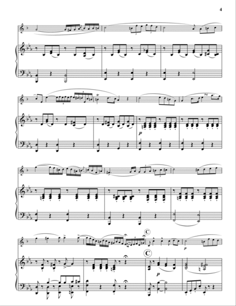Concerto per Cornetto Op. 198, Partitura N. 184 Cornet scores gallery preview page 4