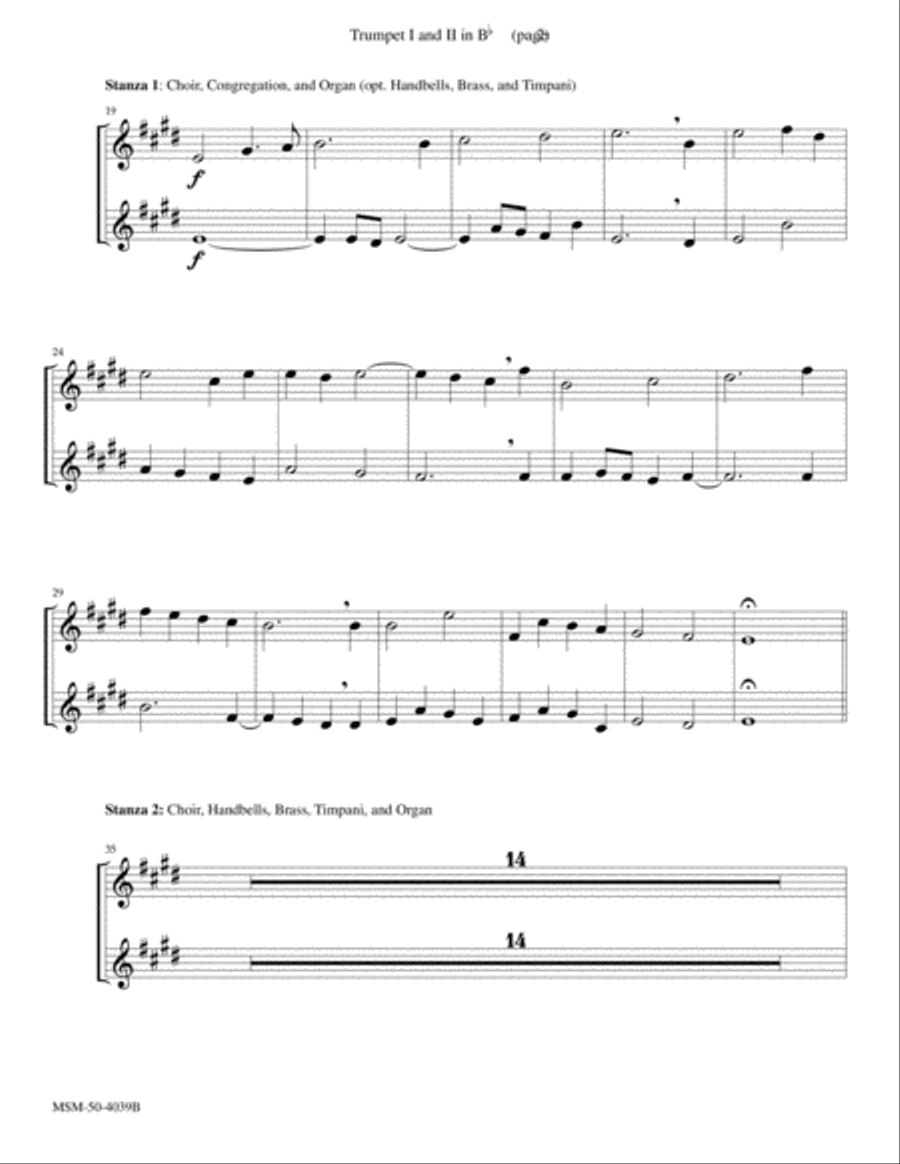 Christ Is Alive! Choir scores gallery preview page 4