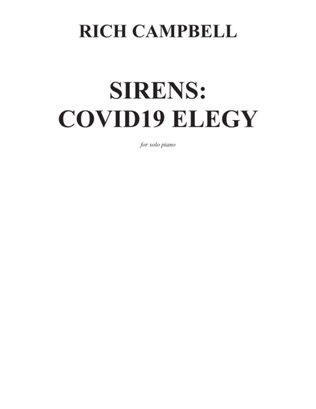 Sirens: Covid19 Elegy