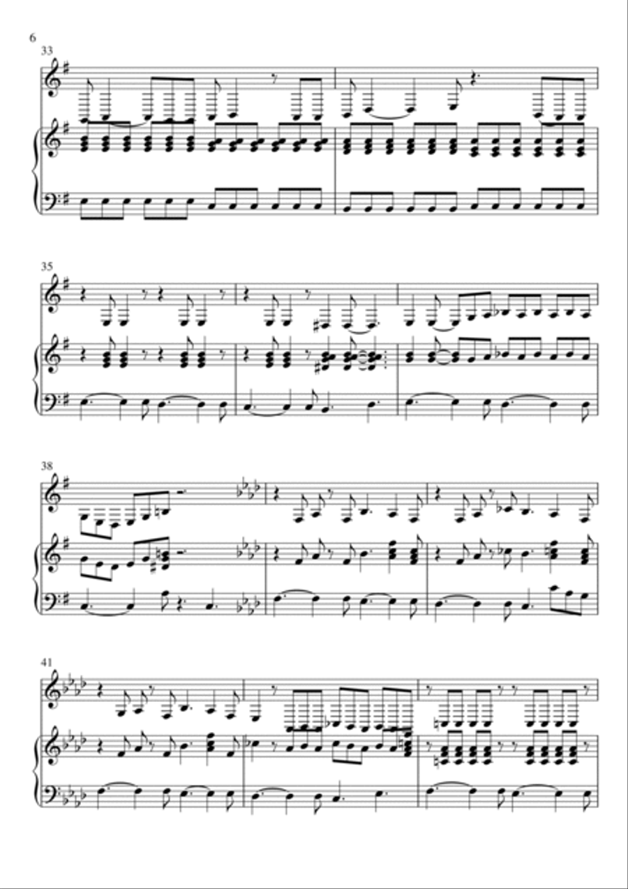 Feeling Good Small Ensemble scores gallery preview page 6