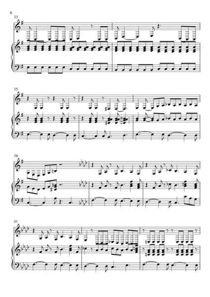 Feeling Good by Michael Buble Voice - Digital Sheet Music
