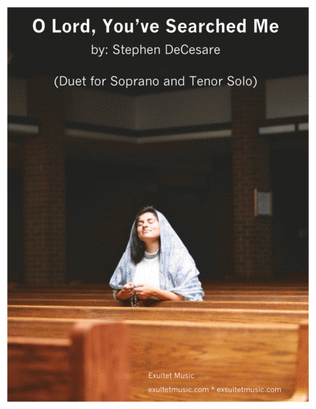 Book cover for O Lord, You've Searched Me (Duet for Soprano and Tenor Solo)