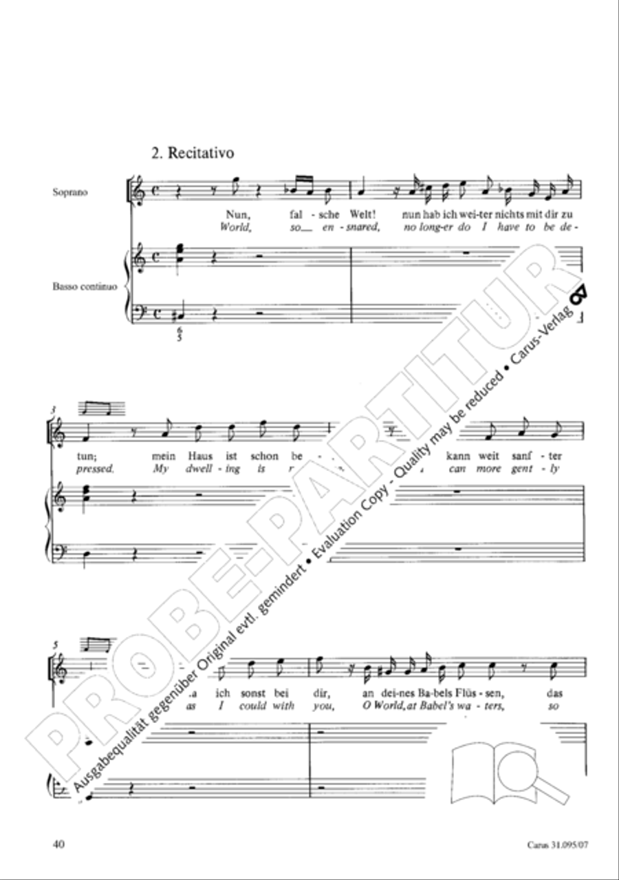 For me to live is Jesus (Christus, der ist mein Leben) STB scores gallery preview page 41