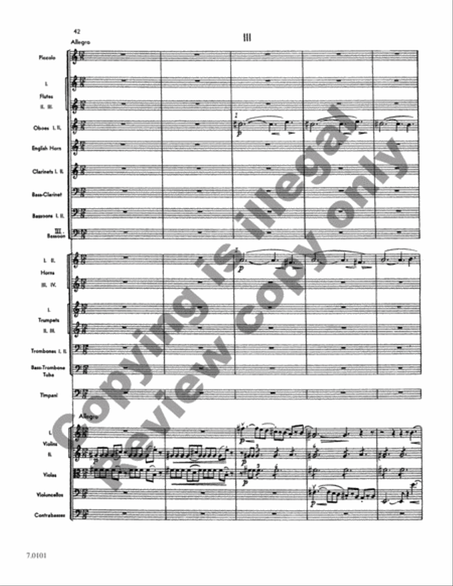 Symphony No. 1 Symphony No. 1 Full Orchestra scores gallery preview page 15