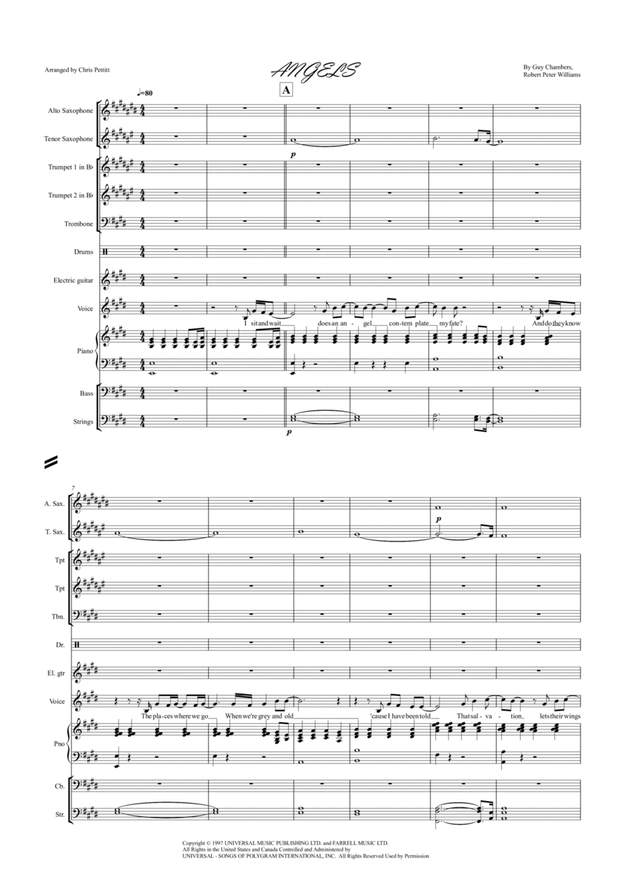 Angels Jazz Ensemble scores gallery preview page 1