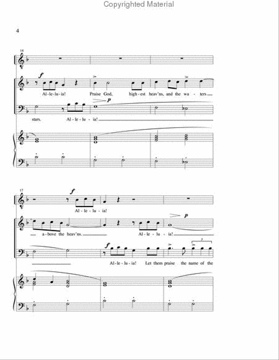 Psalm 148 Psalm 148 2-Part scores gallery preview page 4