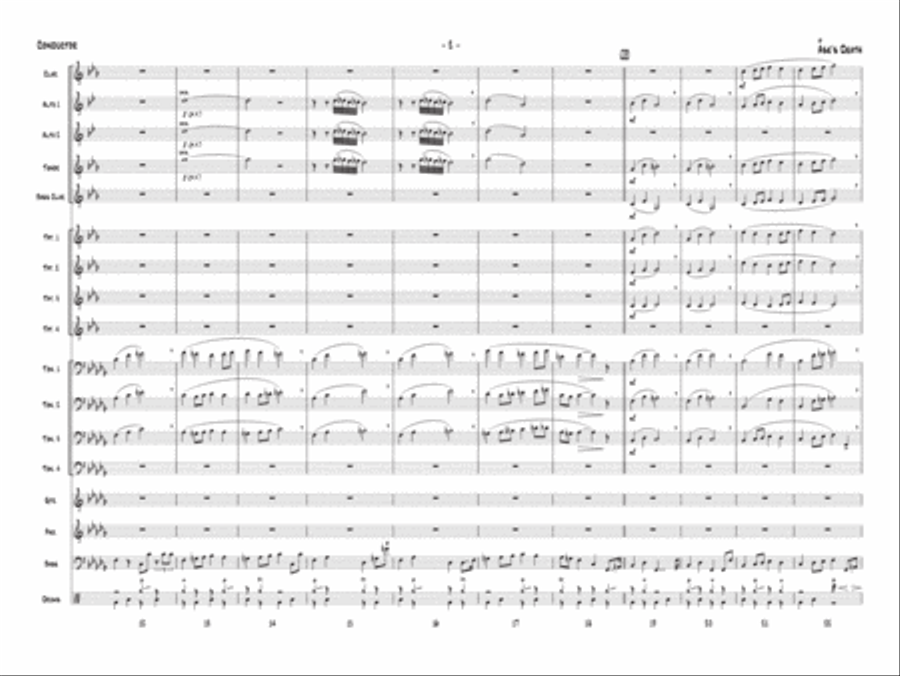 Peer Gynt Suite Peer Gynt Suite Jazz Ensemble scores gallery preview page 18