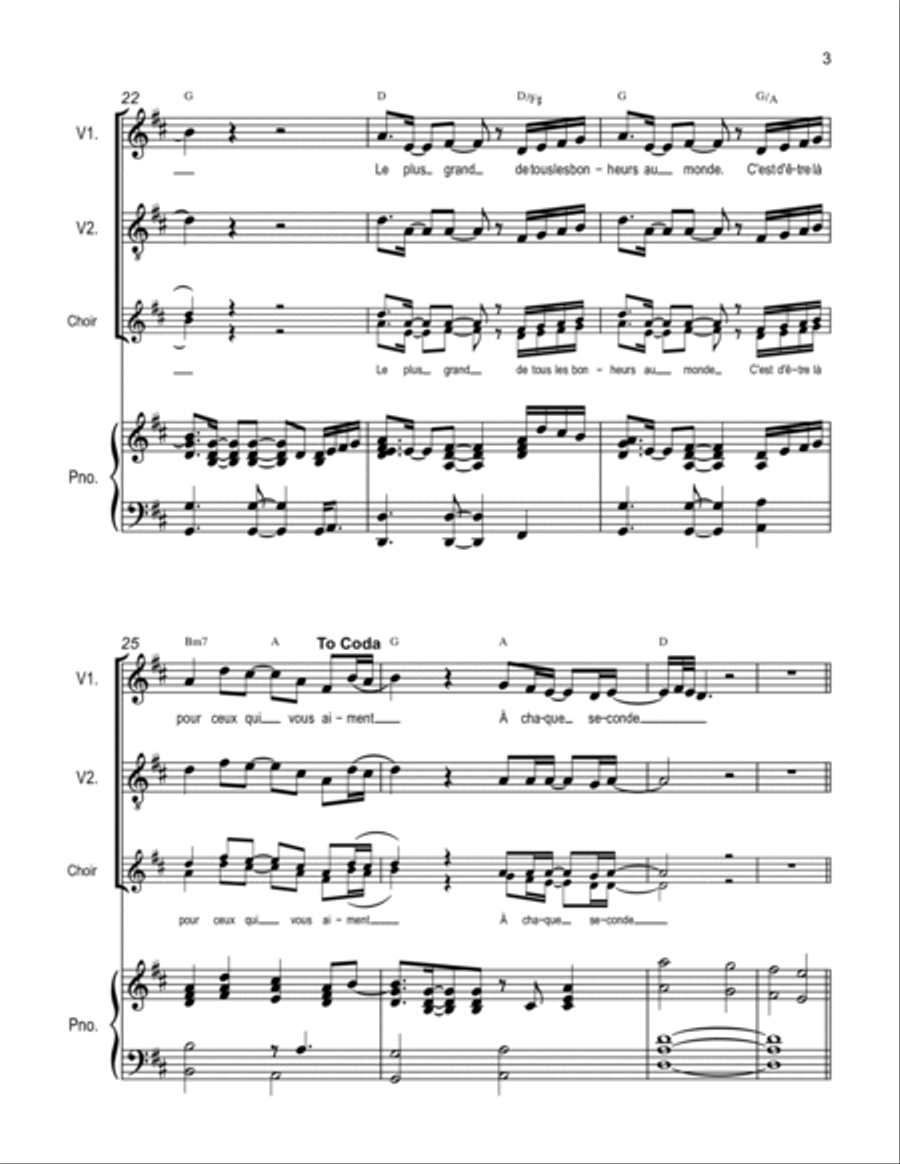 A Ceux Qu'On Aime Voice scores gallery preview page 3