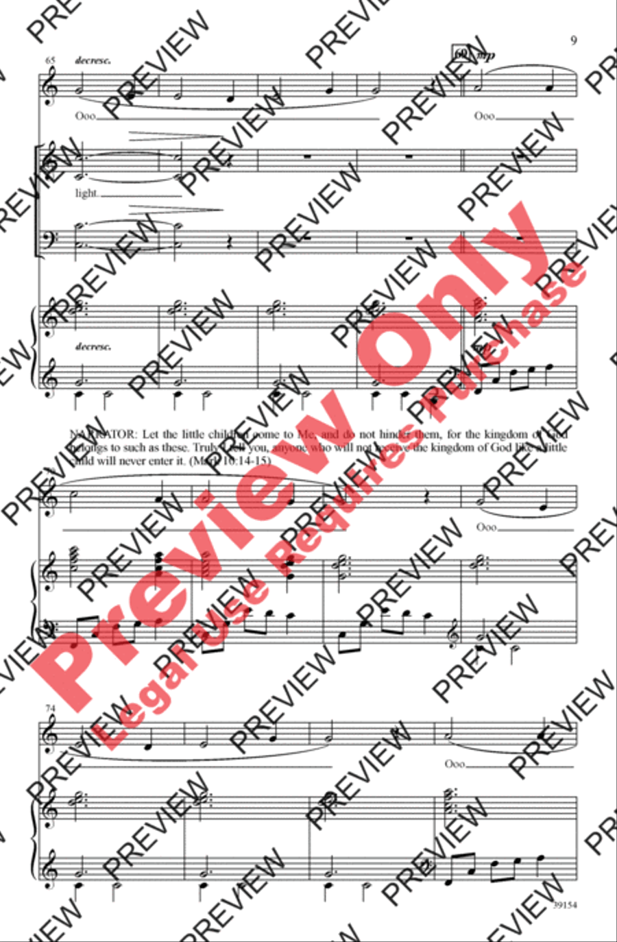 All God's Children All God's Children 4-Part scores gallery preview page 9
