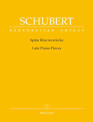 Book cover for Spate Klavierstucke