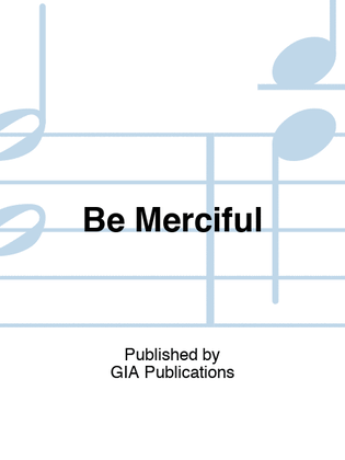 Book cover for Be Merciful