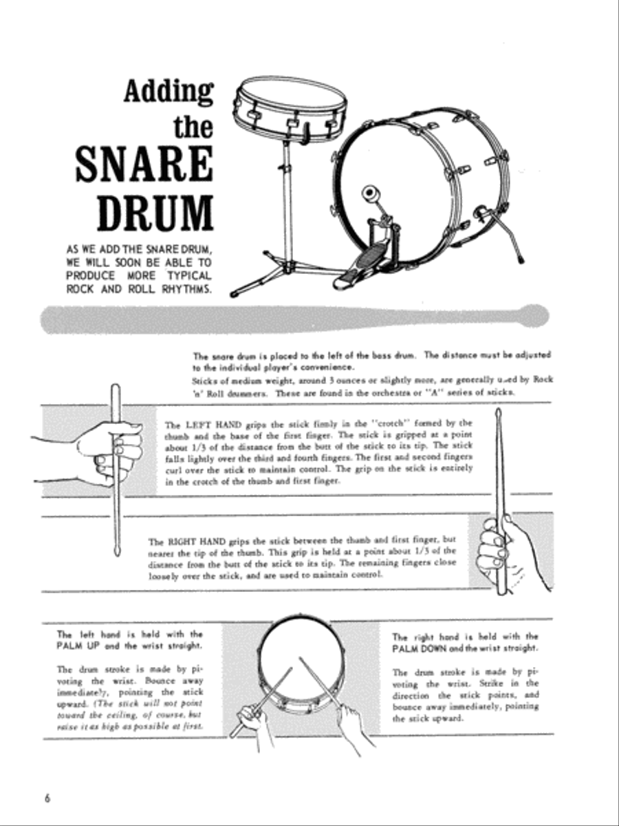 How to Play Rock 'n' Roll Drums Drum Set scores gallery preview page 10
