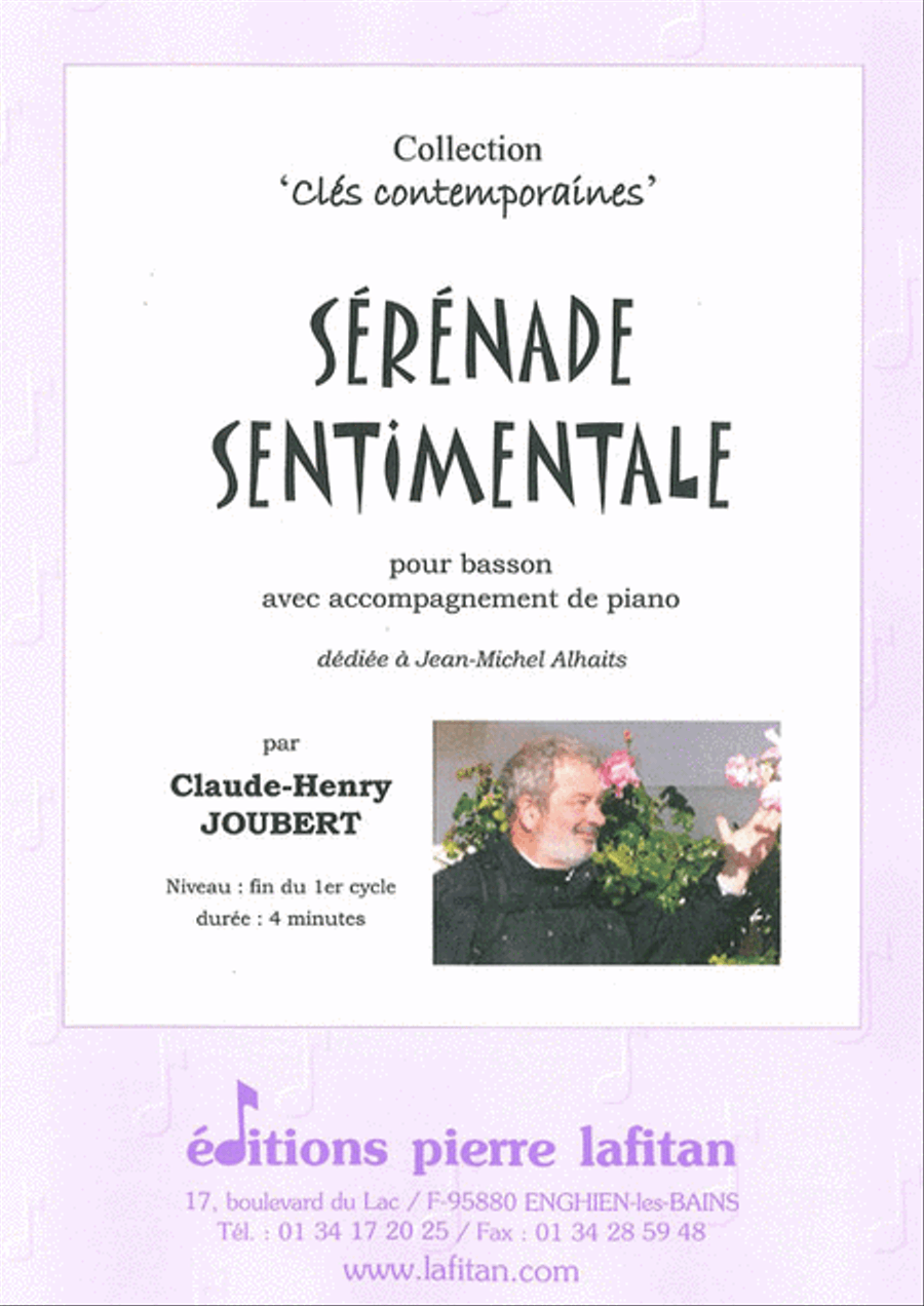 Sérénade Sentimentale Bassoon Solo scores gallery preview page 1