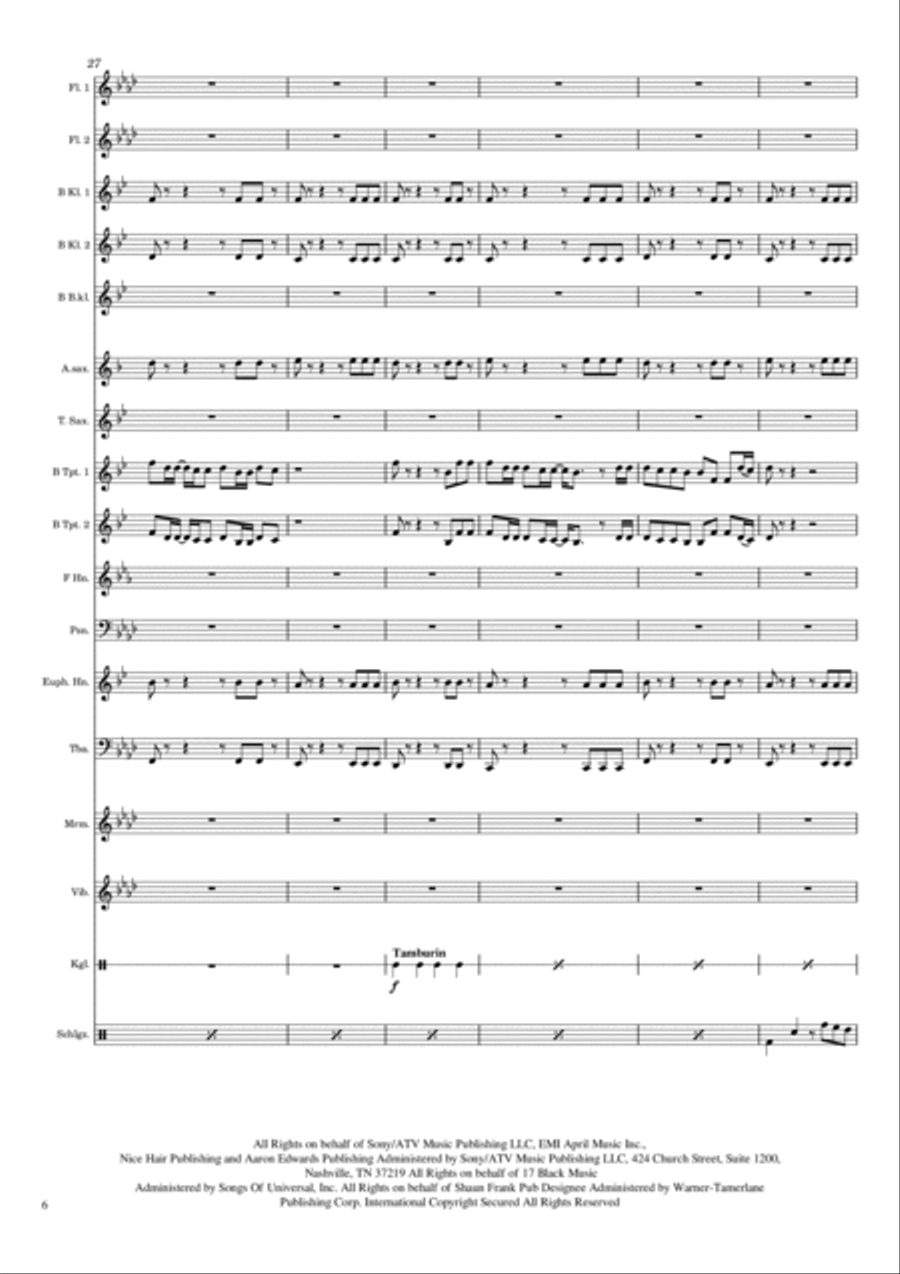 Closer Concert Band scores gallery preview page 6