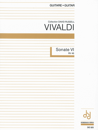 Book cover for Sonate VI, RV 46