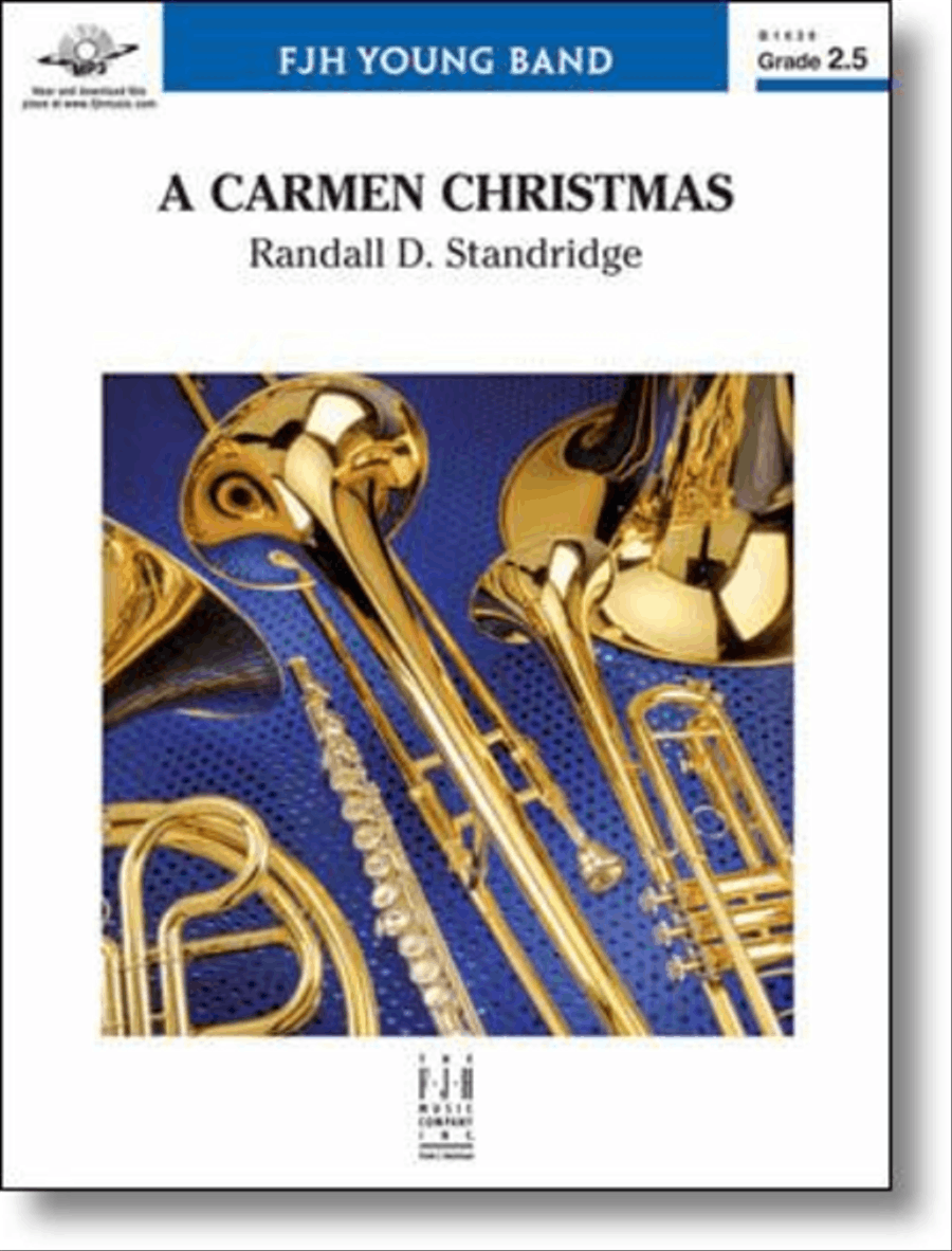 A Carmen Christmas Concert Band scores gallery preview page 1