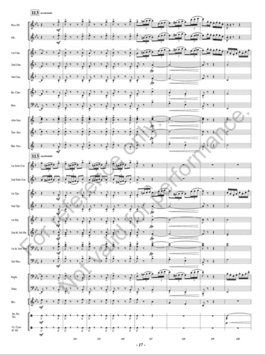 Side Partners Concert Band scores gallery preview page 18