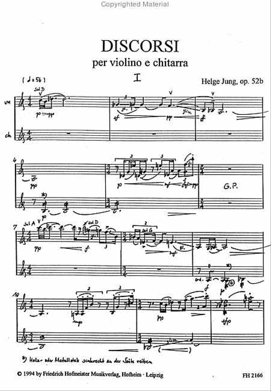 Discorsi, op. 52b Violin scores gallery preview page 2