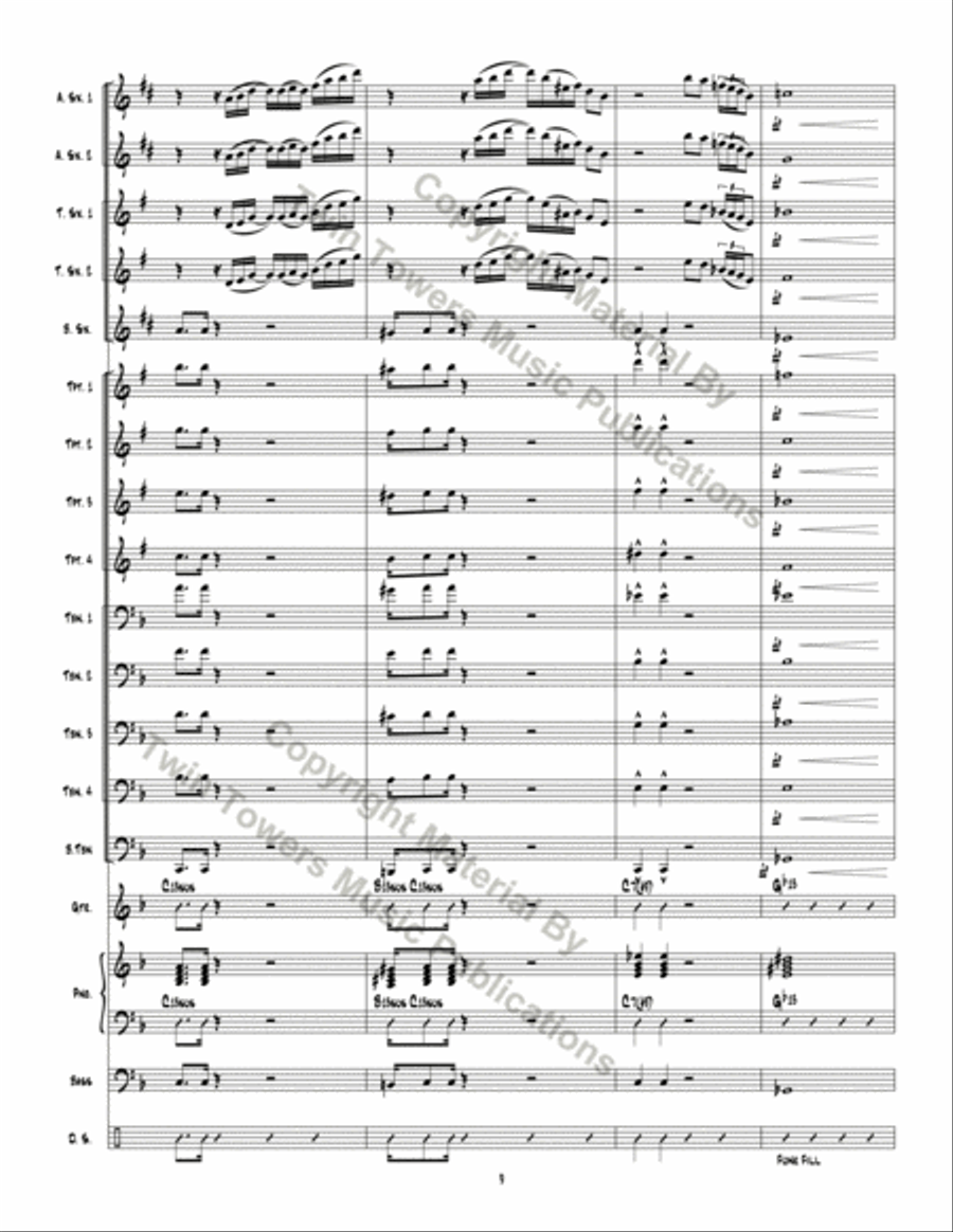 Smartypants Jazz Ensemble scores gallery preview page 10