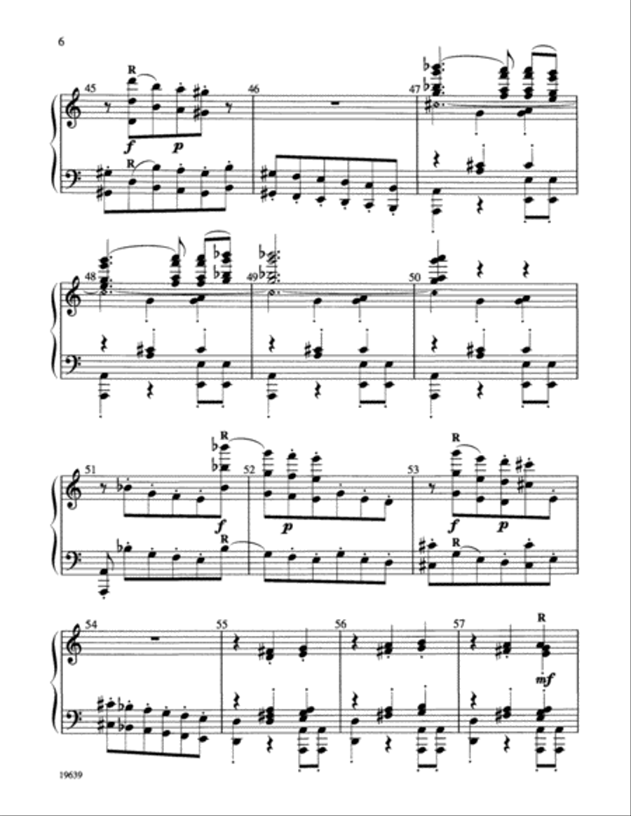 Anitra's Dance Anitra's Dance Handbell Choir scores gallery preview page 6