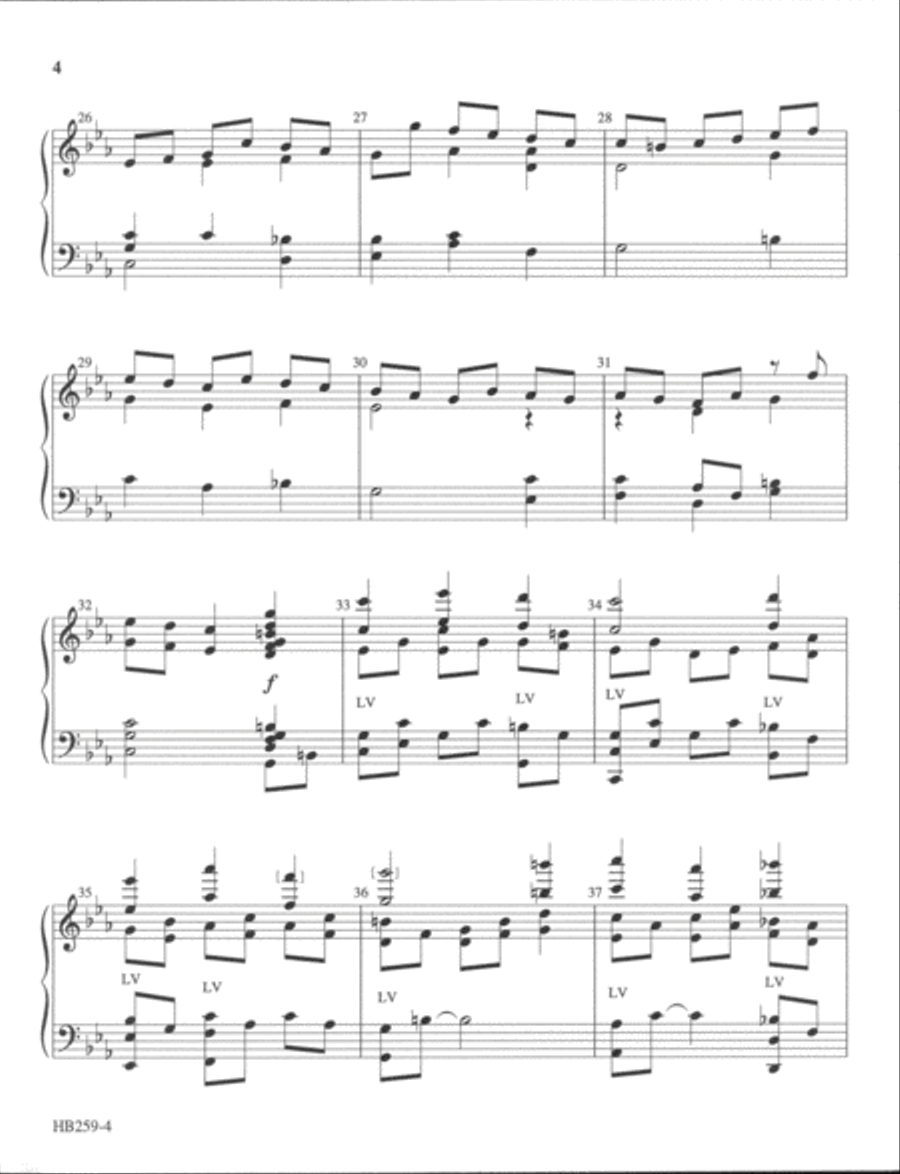 Passacaglia for Handbells 5-Octaves scores gallery preview page 4