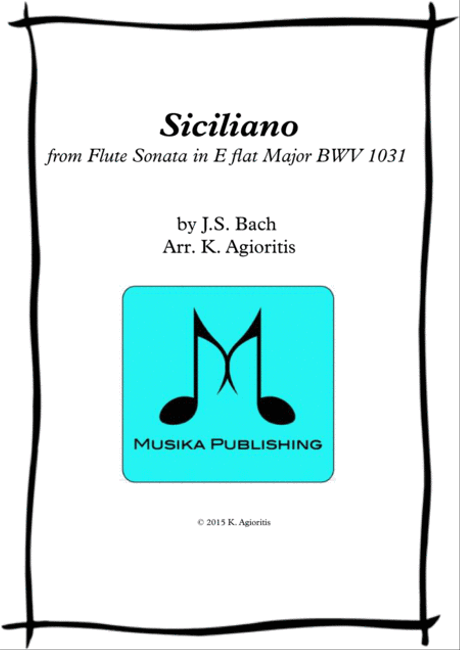 Siciliano - for String Orchestra String Orchestra scores gallery preview page 4
